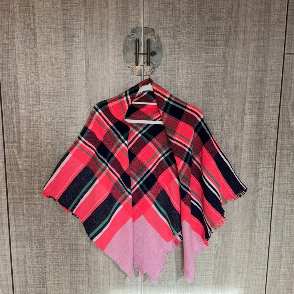 J. Crew Wool Blend Asbury Plaid Scarf‎